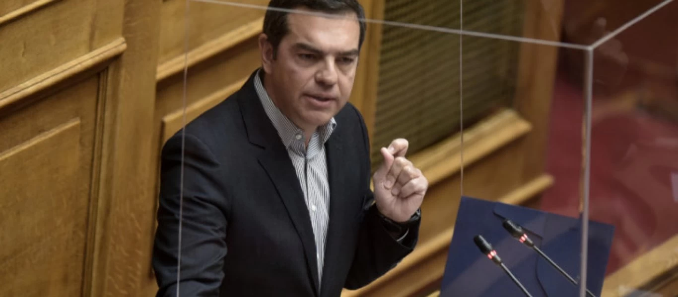 Ερώτηση Τσίπρα σε Μητσοτάκη για το γεύμα στην Ικαρία: «Μπορούν να ανοίξουν τα καταστήματα με τα ίδια ''μέτρα'';»